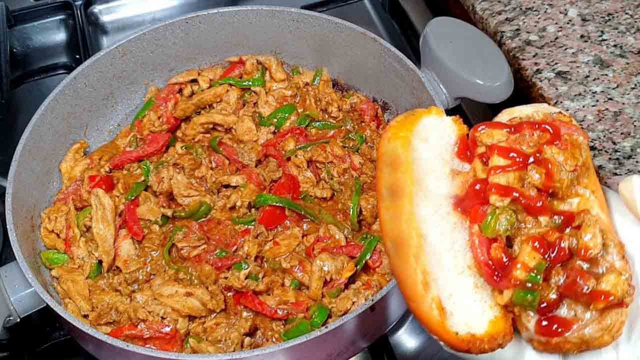 أكلات سريعة شاورما الفراخ اللذيذة أطعم وأحلى من المطاعم بكتير
