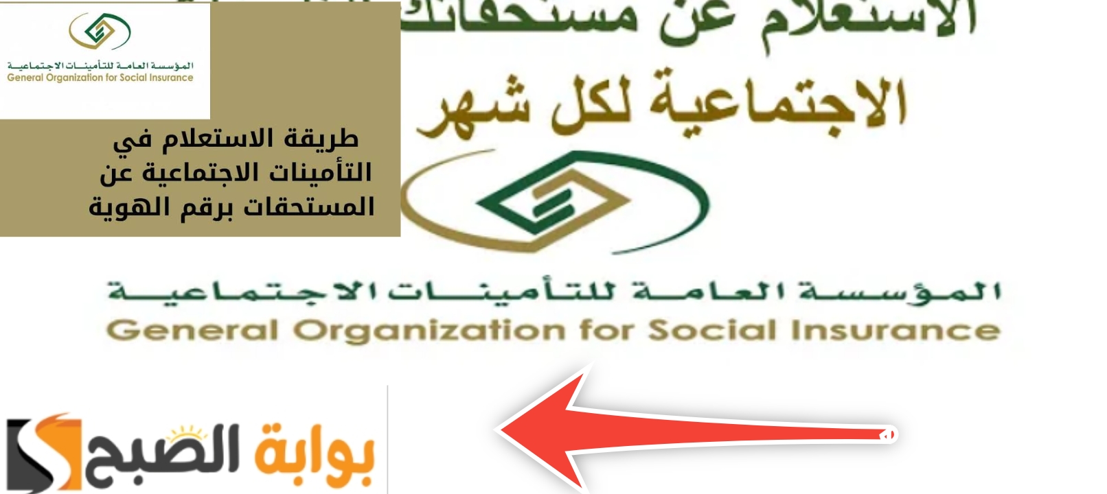الاستعلام عن التأمينات برقم الهوية