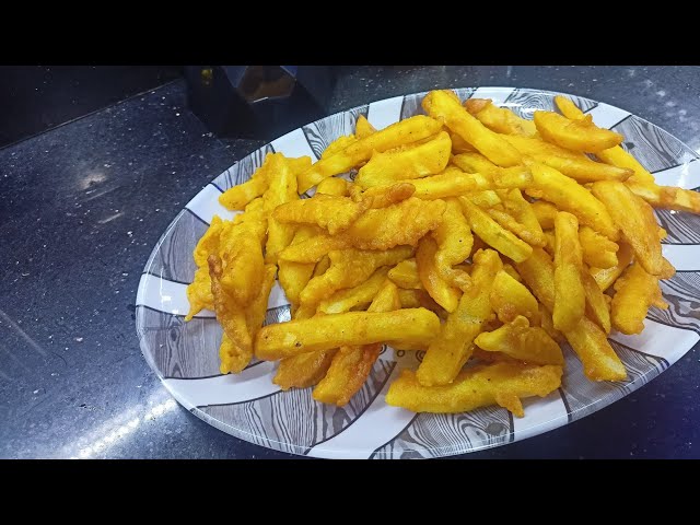 طريقة عمل البطاطس الجمبري