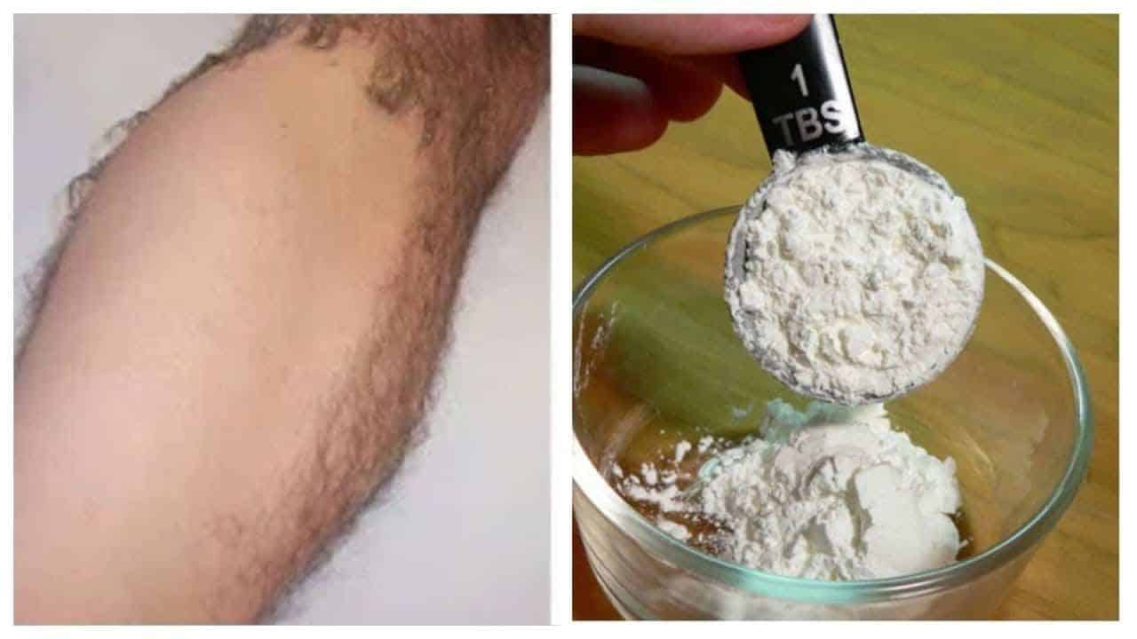 التخلص من الشعر الزائد بالملح