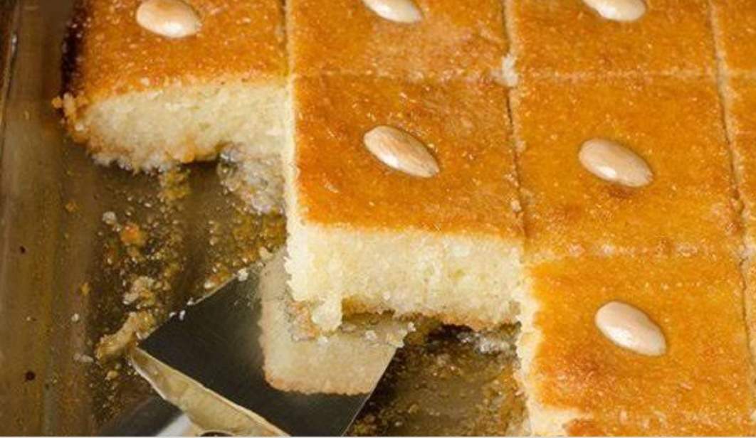 طريقة عمل البسبوسة بالزبادي