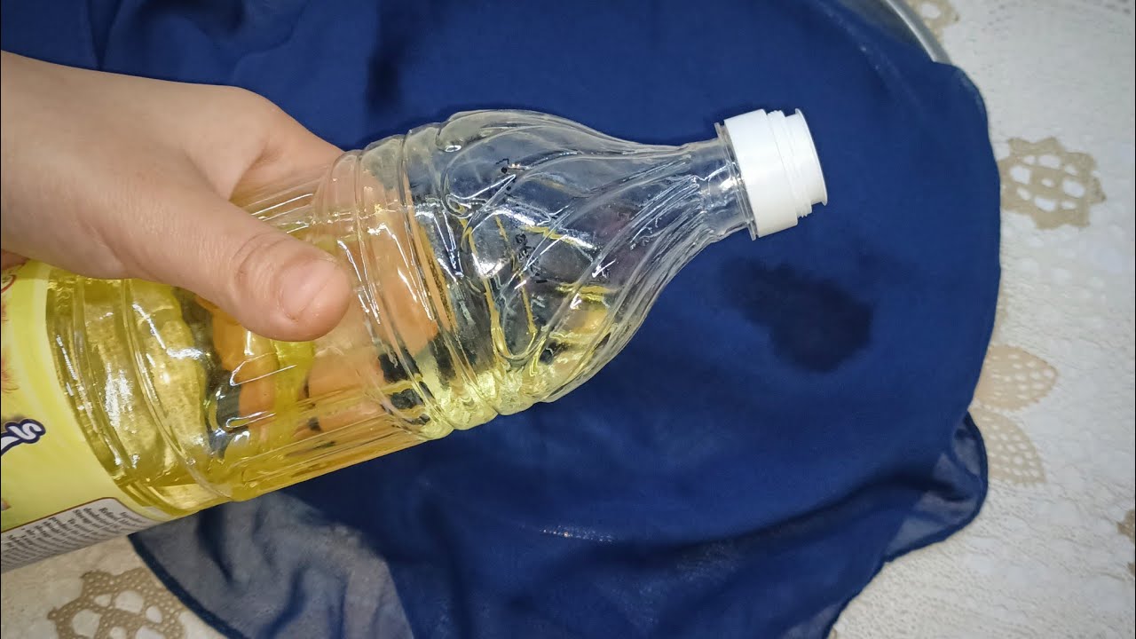 بقع الزيت من الملابس بدون تكلفة