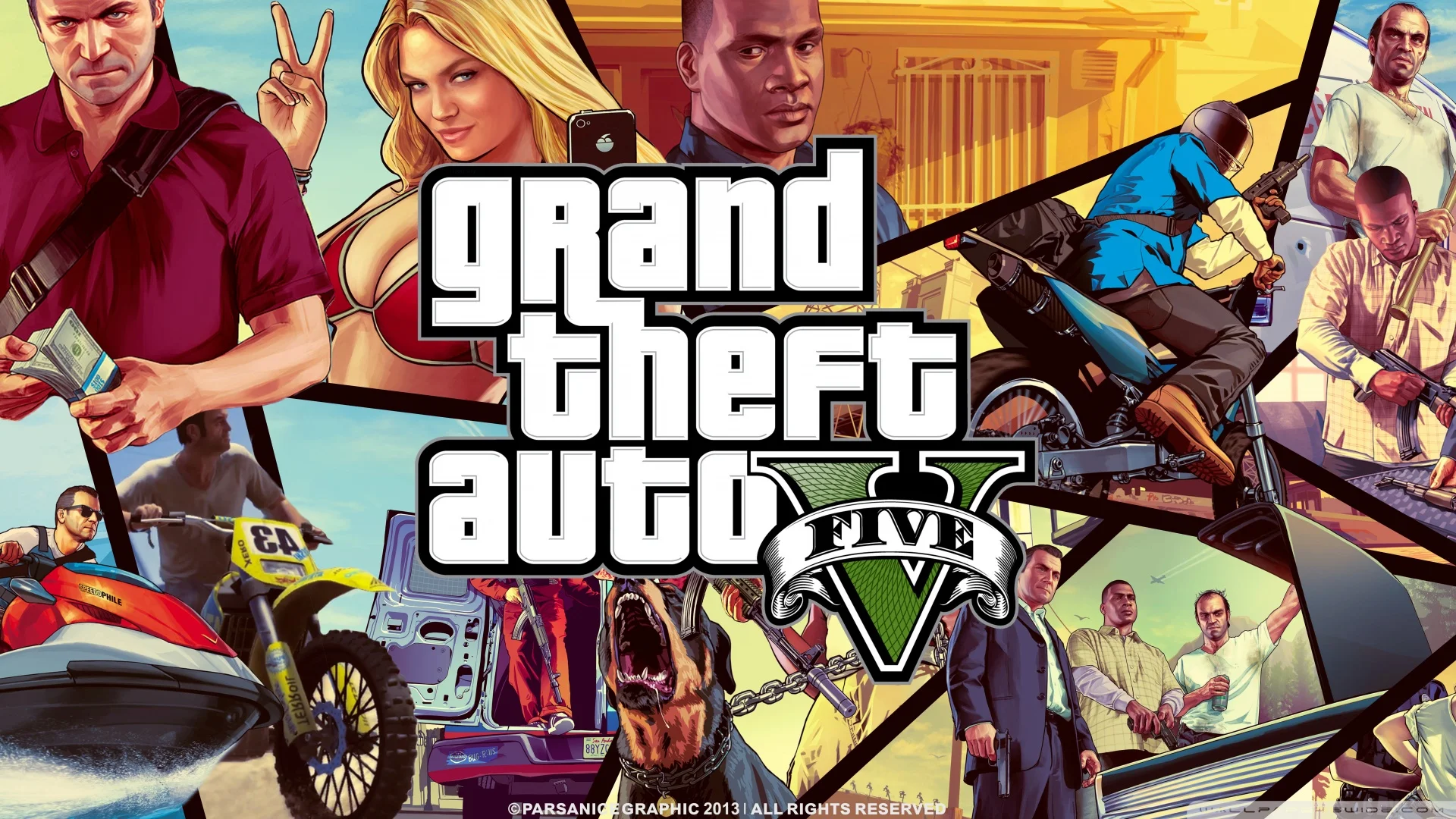 كيفية تشغيل لعبة جراند ثيفت أوتو V grand theft auto اخر اصدار على الاندرويد والايفون والكمبيوتر