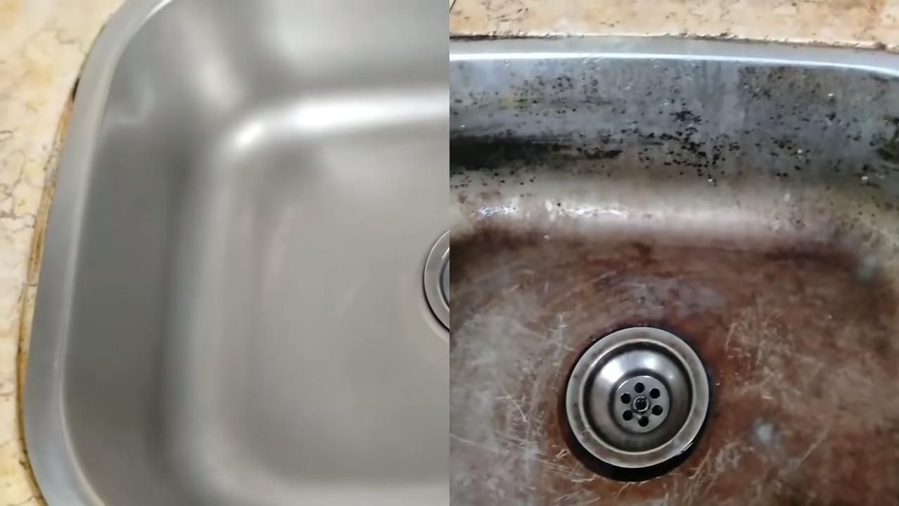 تنظيف حوض المطبخ 1 1