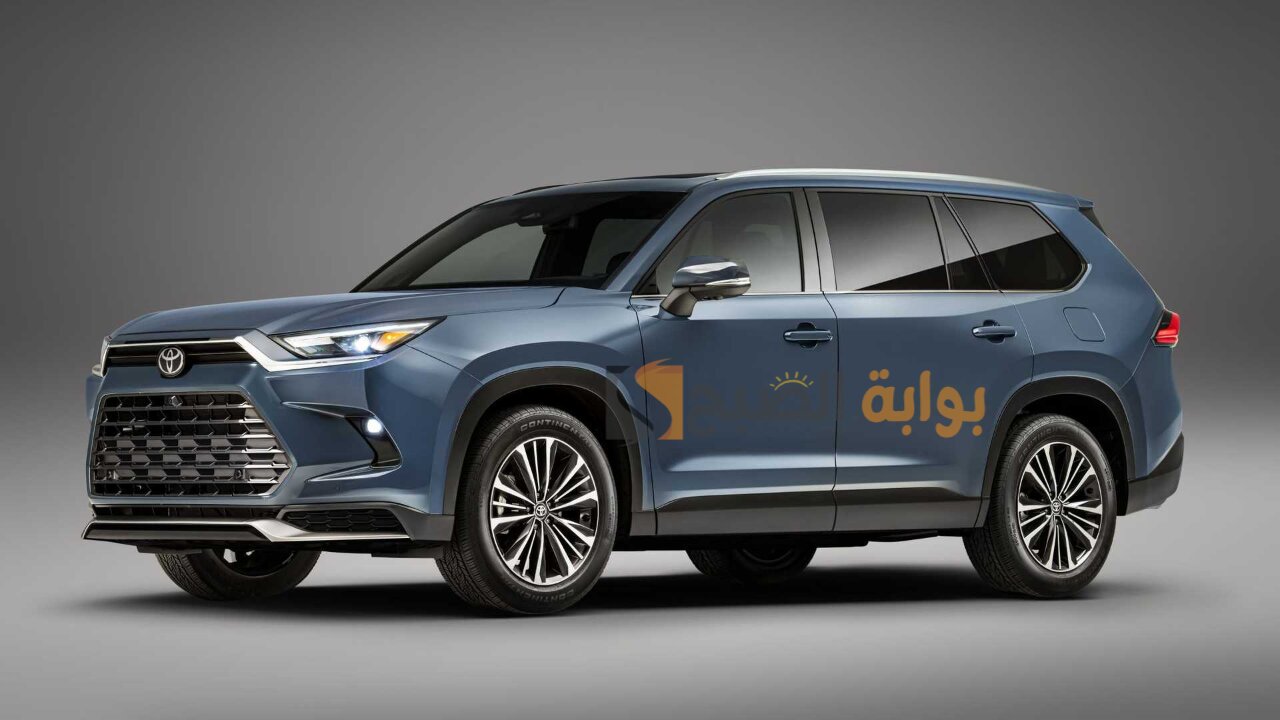 تويوتا جراند هايلاندر 2024 بمظهر قوي وجذاب وتصميم خارجي ديناميكي