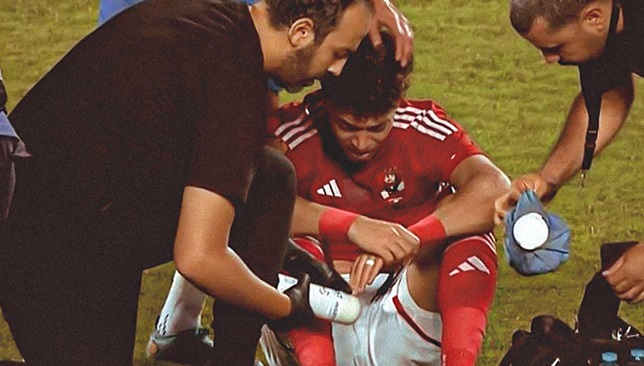 حجم إصابة إمام عاشور وموقفه من اللحاق بقائمة منتخب مصر في الكان
