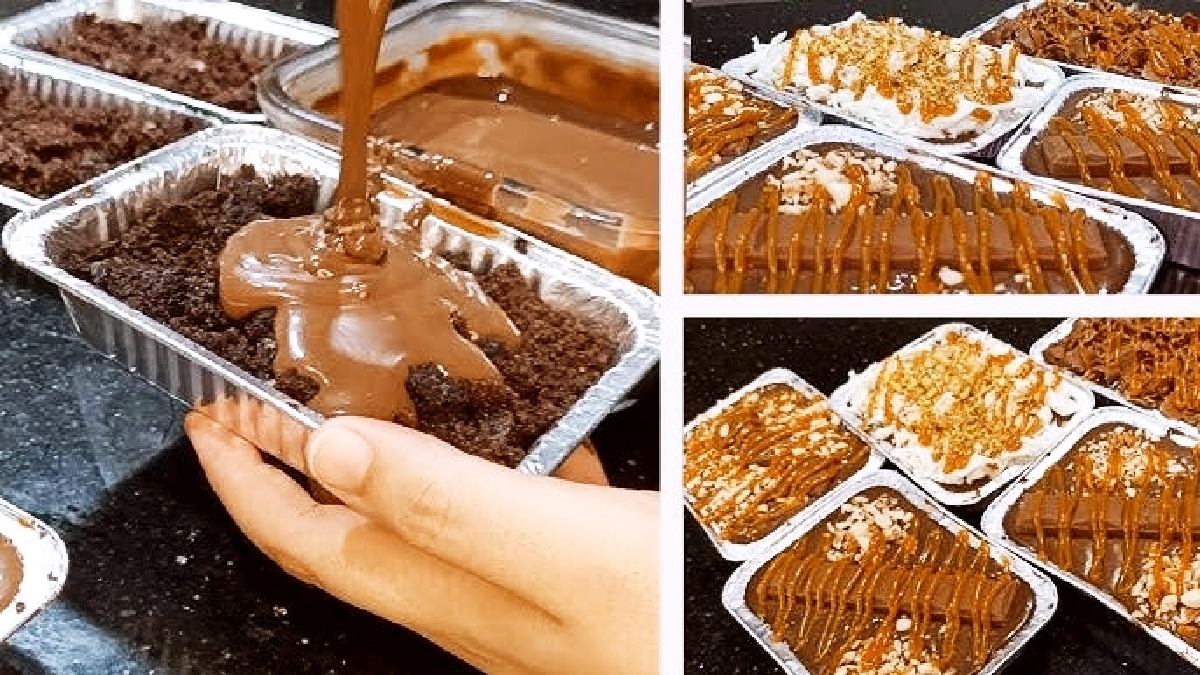 حاجة حلوة ببواقي الكيك سريعة