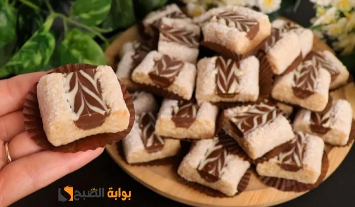 حلوى جوز الهند بدون فرن