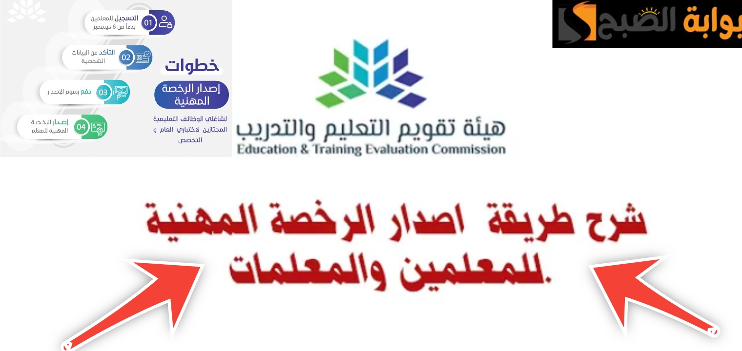 شروط إصدار الرخصة المهنية للمعلمين