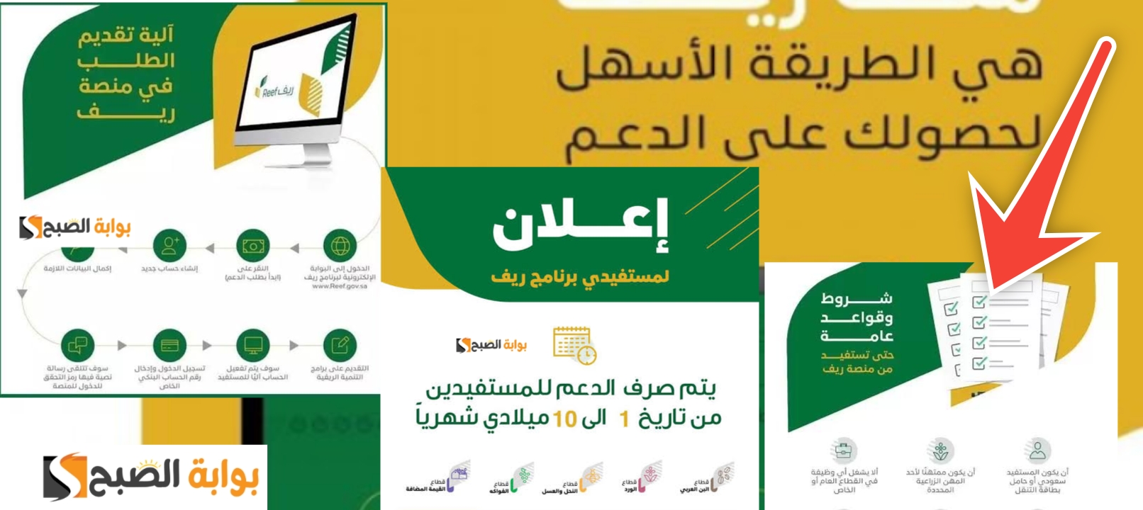 شروط الحصول على دعم ريف