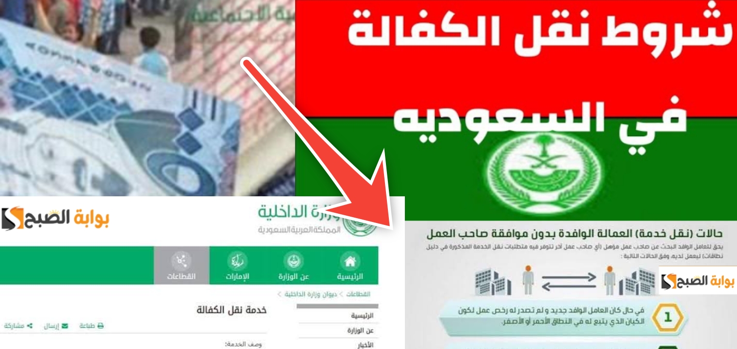 شروط نقل الكفالة في السعودية
