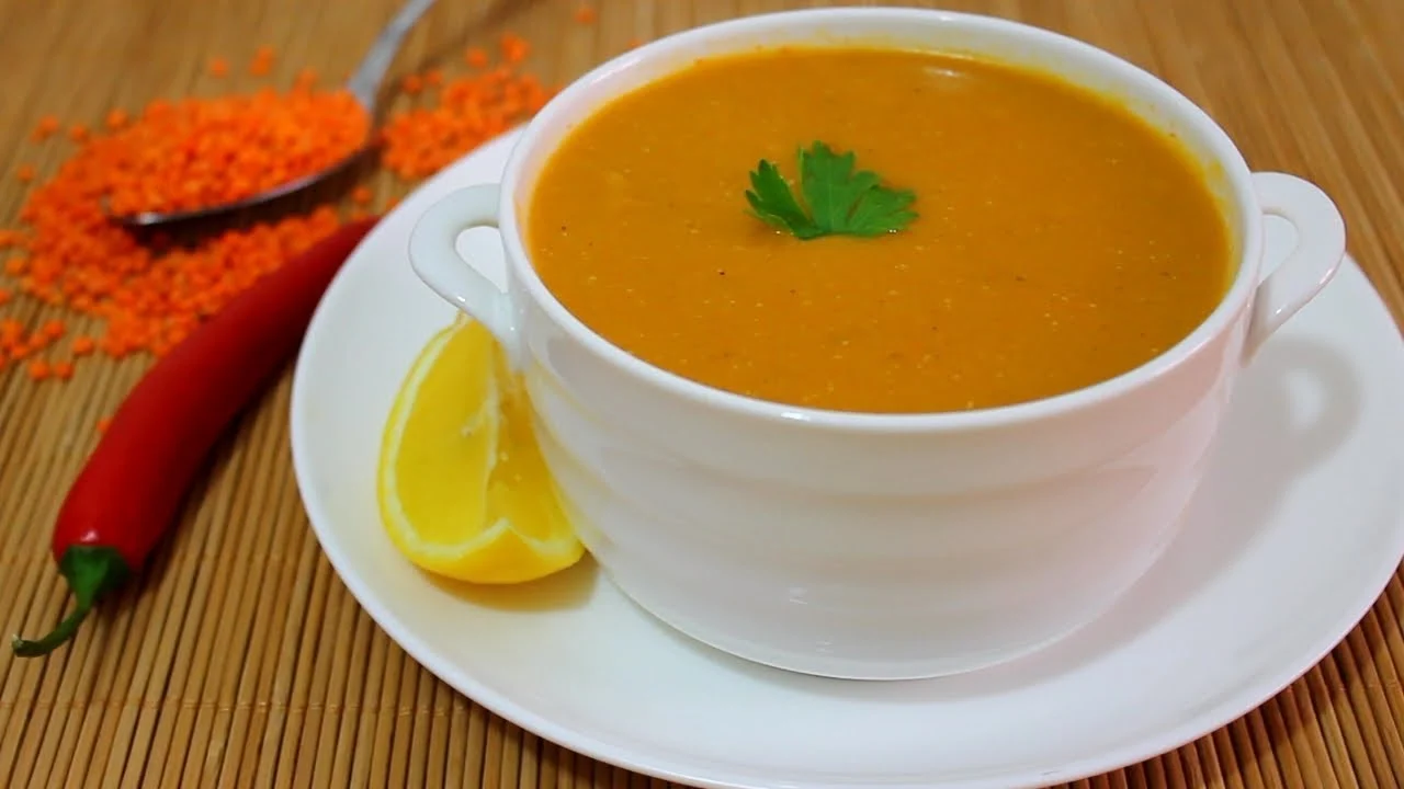 شوربة العدس الأصفر
