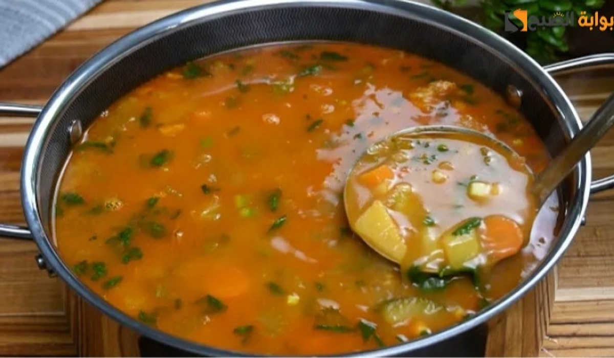 شوربة لحم بالخضار