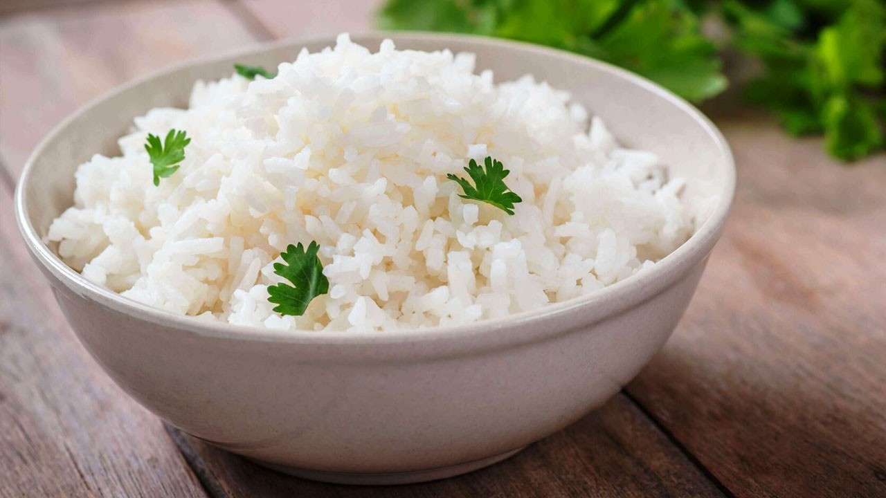 طريقة عمل الأرز الأبيض
