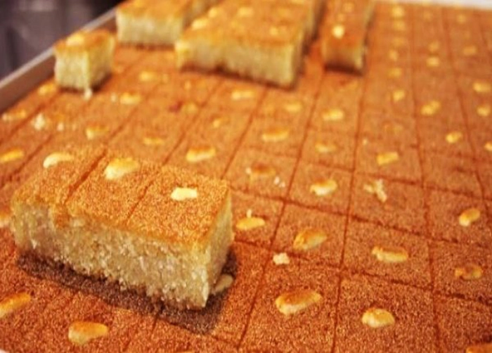 طريقة عمل البسبوسة