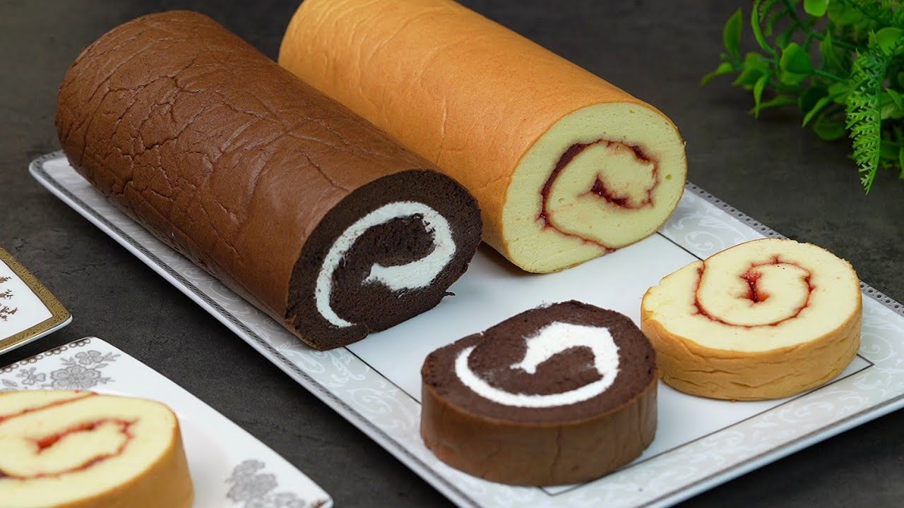 طريقة عمل السويسرول