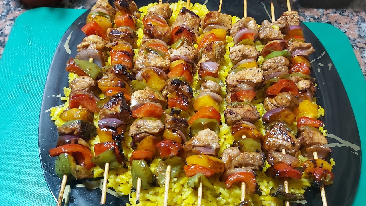 طريقة عمل الشيش طاووق في الطاسة
