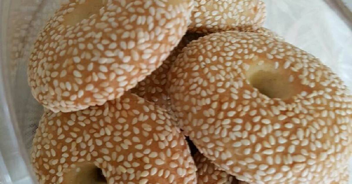طريقة عمل بسكويت السمسم