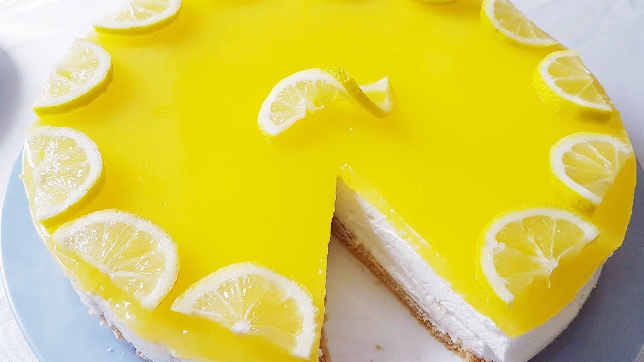 طريقة عمل تشيز كيك بالليمون