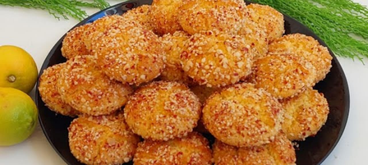 حلوى السميد بجوز الهند