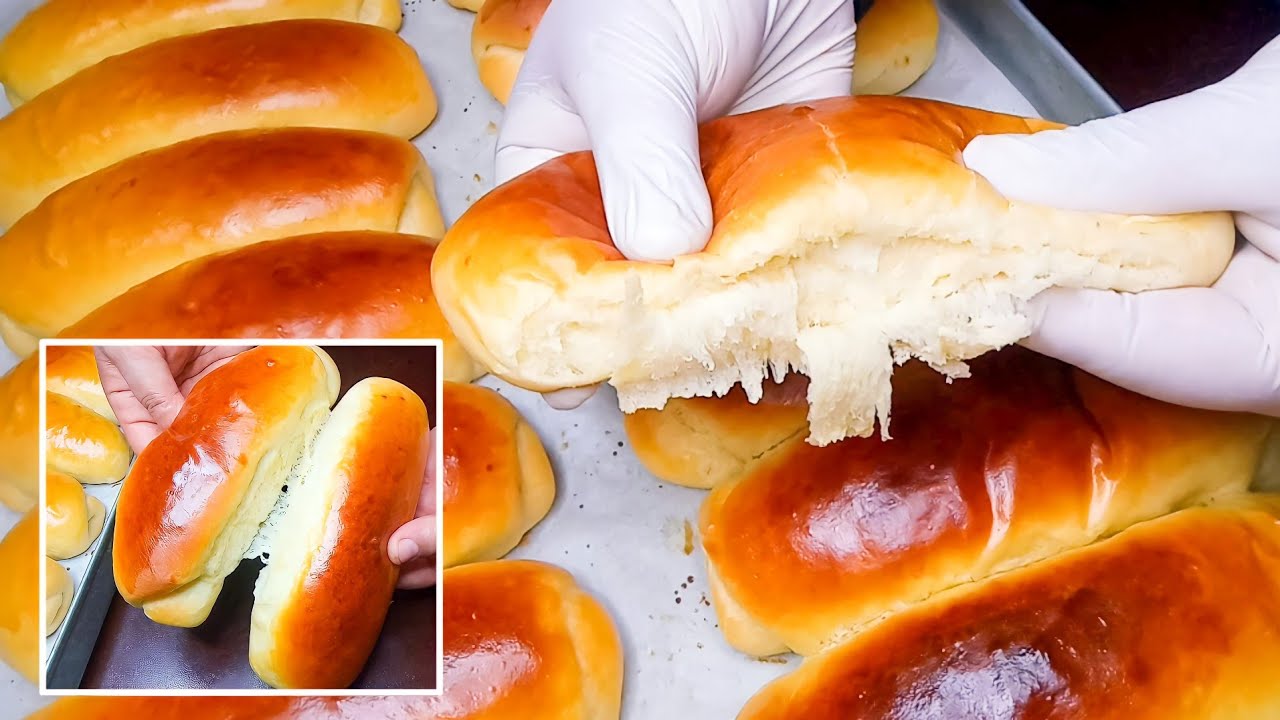 طريقة عمل خبز لفطار هش و طري