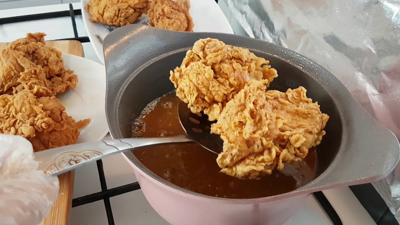طريقة عمل دجاج كنتاكي
