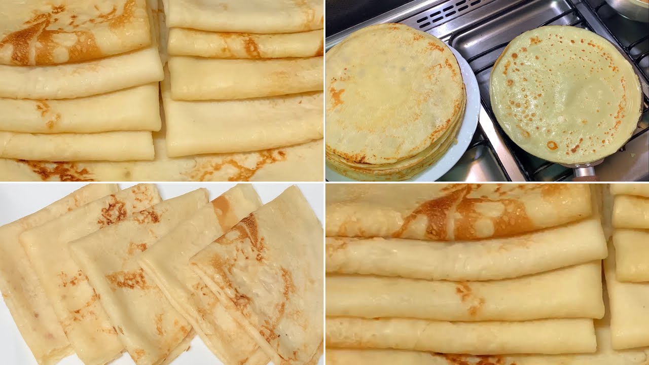 طريقة عمل عجينة الكريب في المنزل