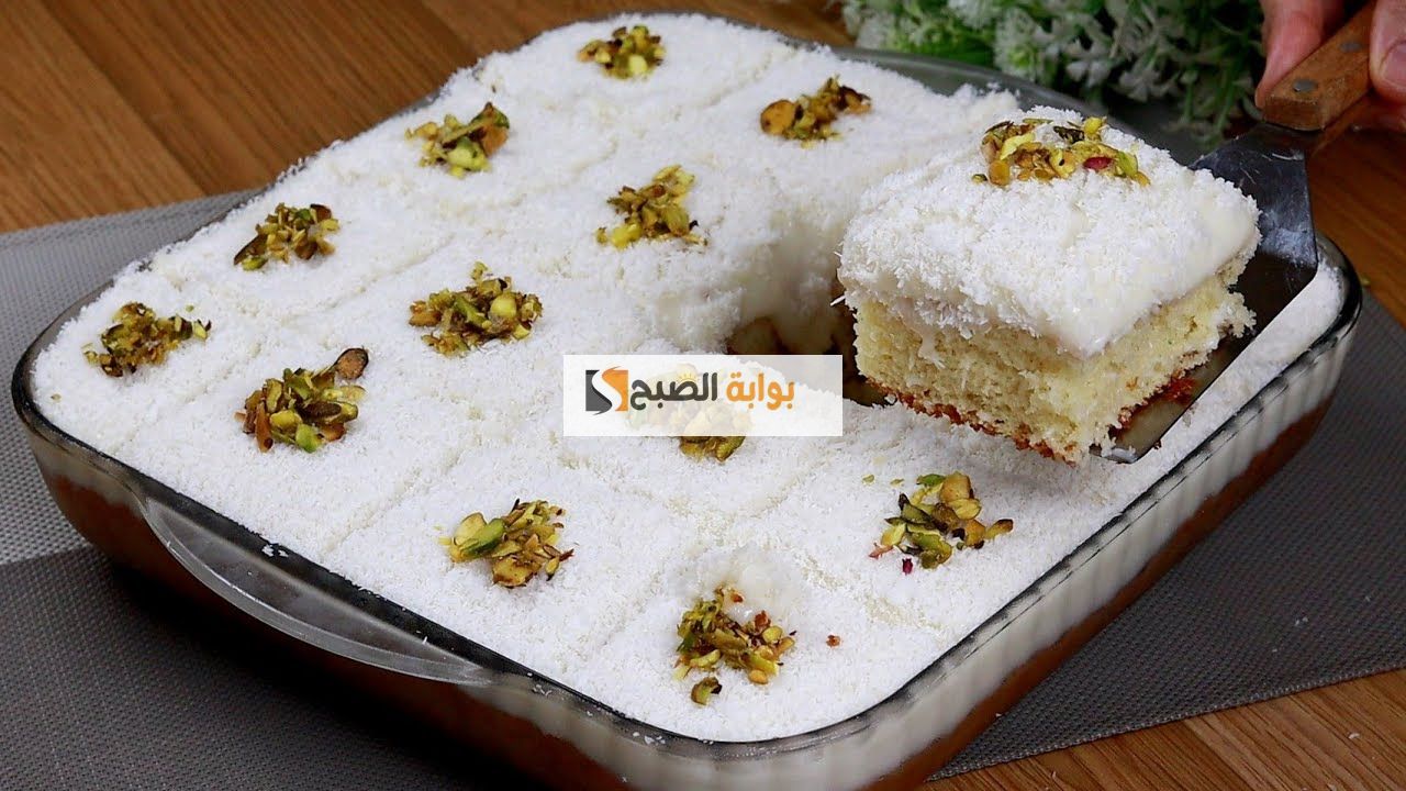 طريقة عمل كيكة الثلج