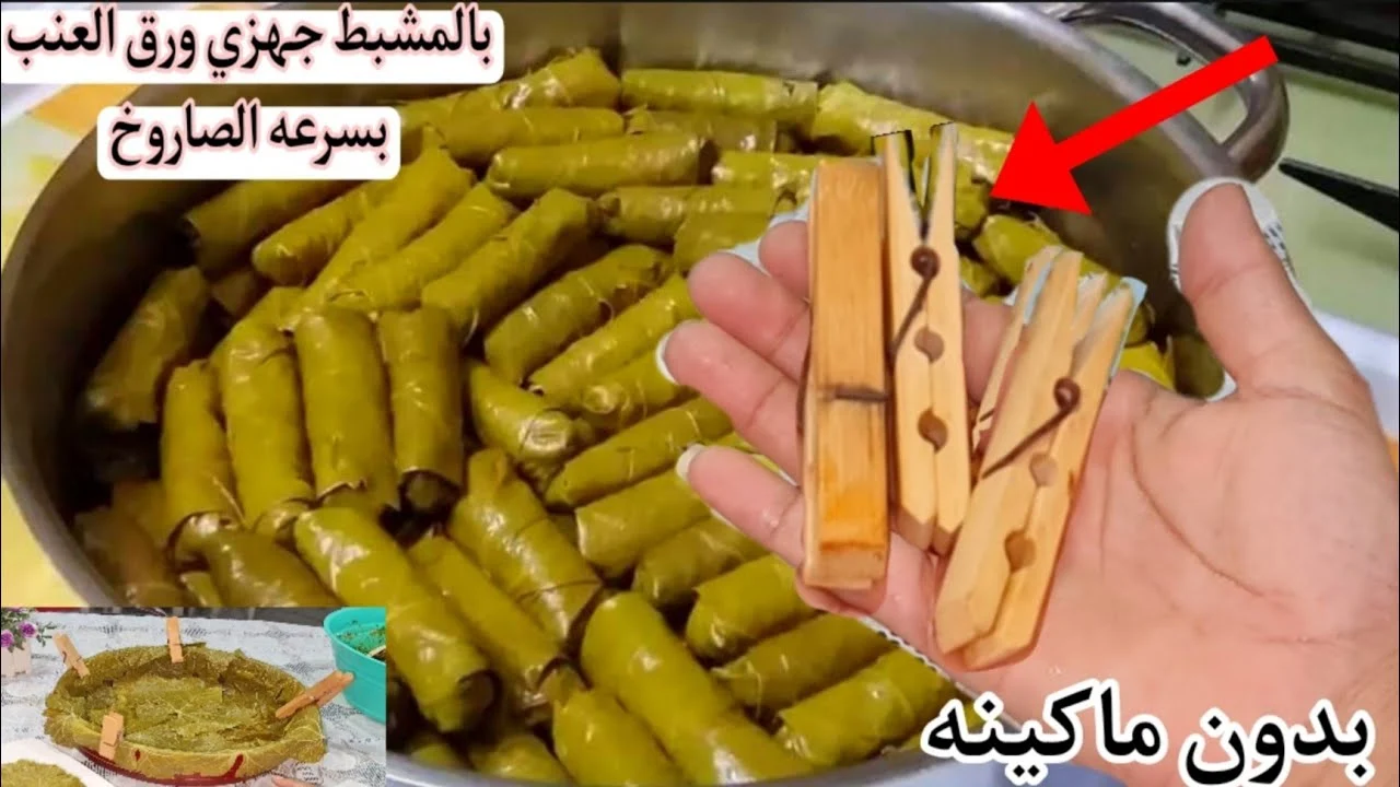 طريقة لف الكرنب بسرعة