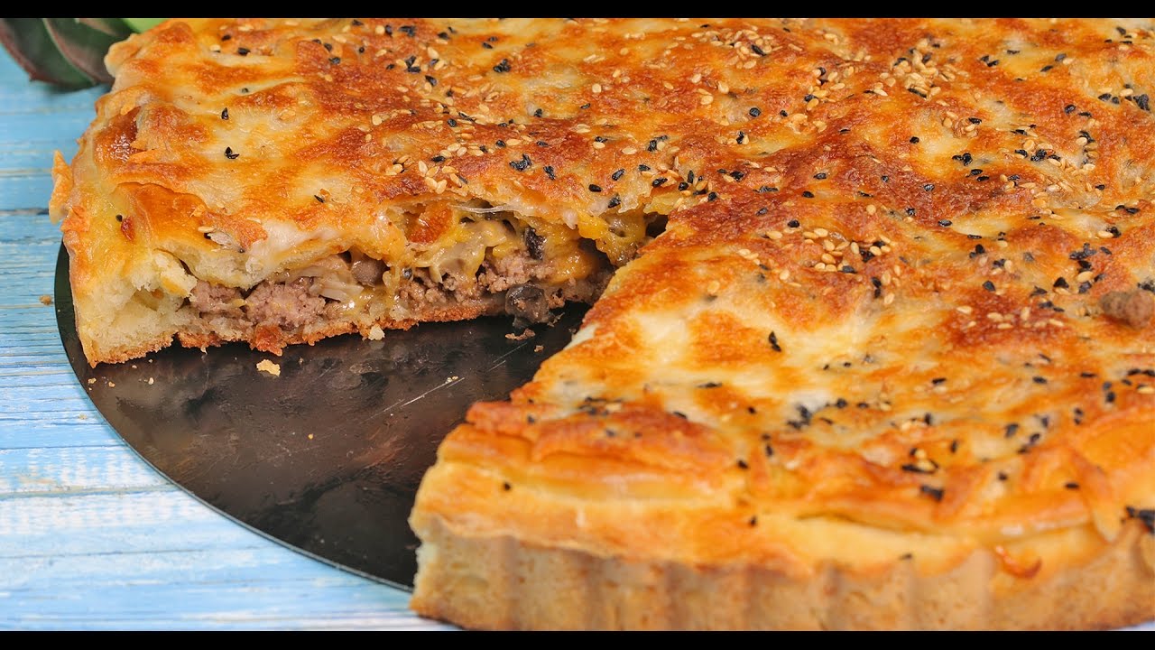 فطيرة بدون عجن