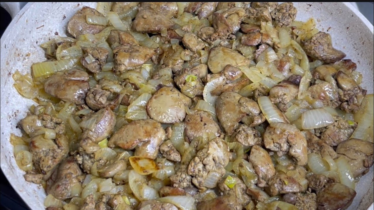 طريقة عمل كبدة الفراخ