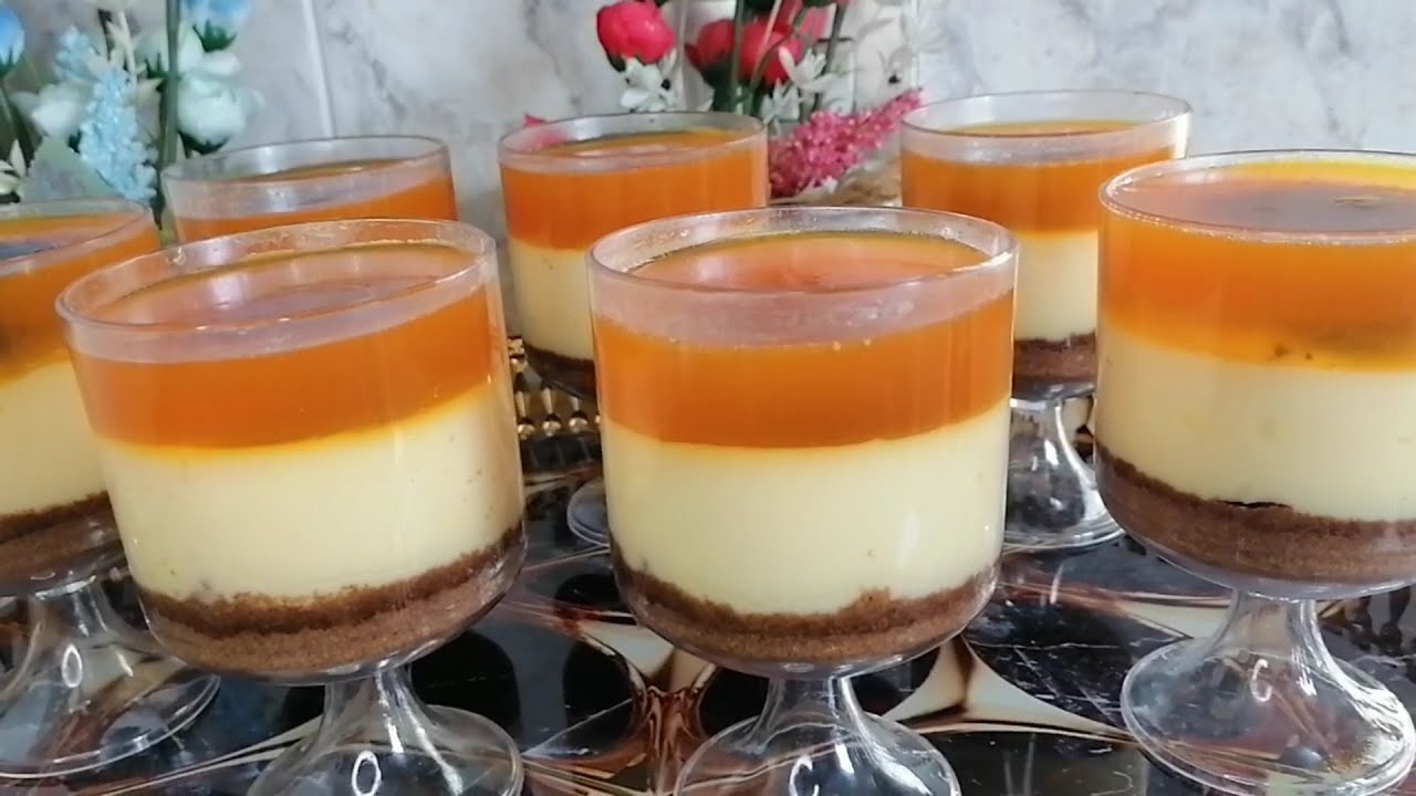 طريقة عمل المهلبية الكراميل