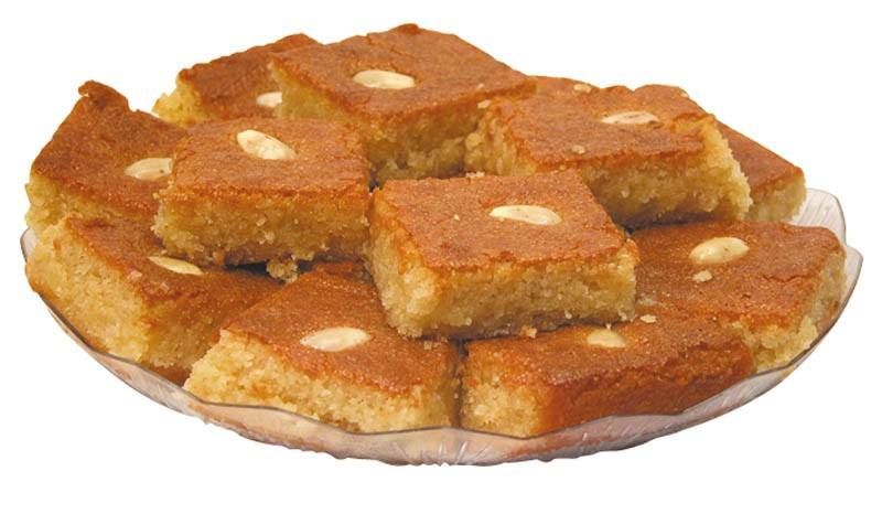طريقة عمل بسبوسة الطاسة
