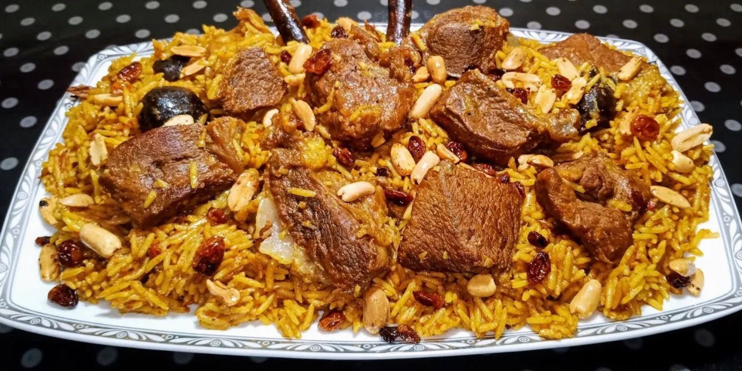 طريقة عمل الكبسة باللحم الضاني