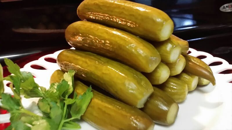7 steps prepare salted cucumber