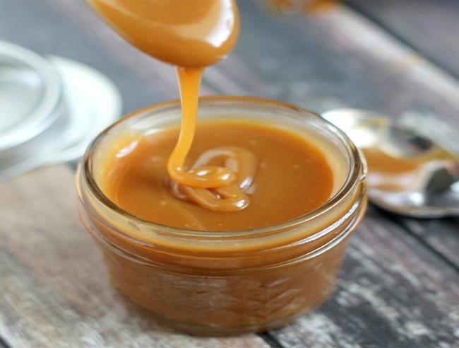 Caramel sauce with milk 0
