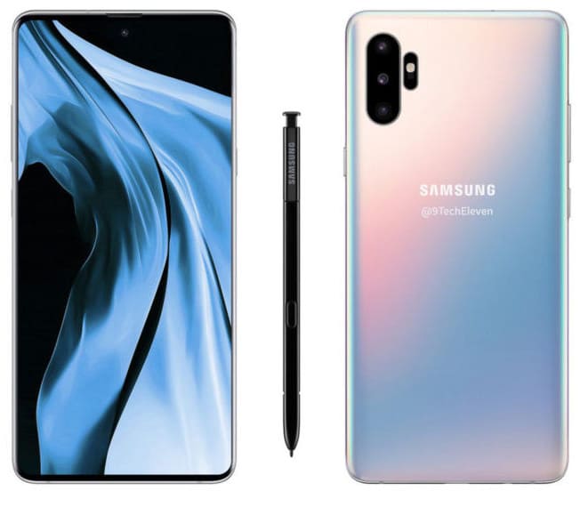 مواصفات هاتف Samsung Galaxy Note 10 