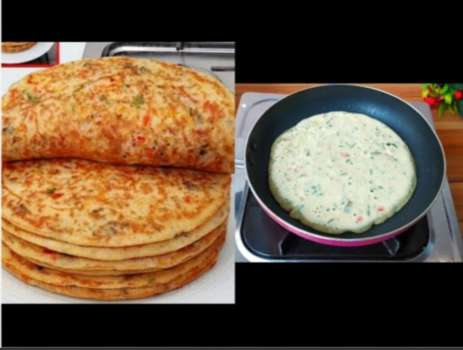 فطيرة الطاسة من الخضار