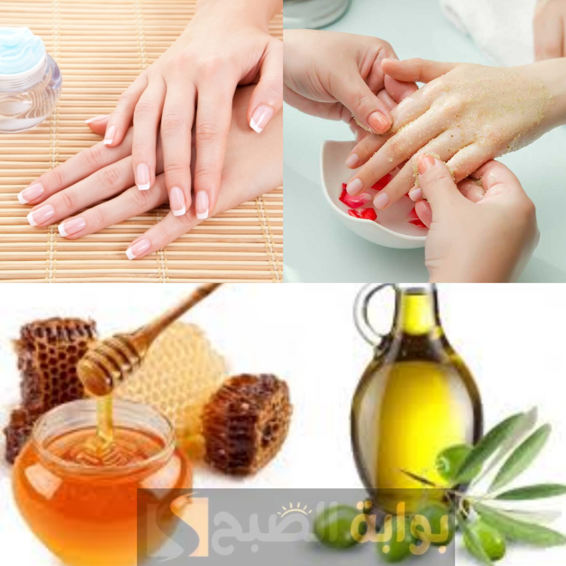 ترطيب وتنعيم اليدين