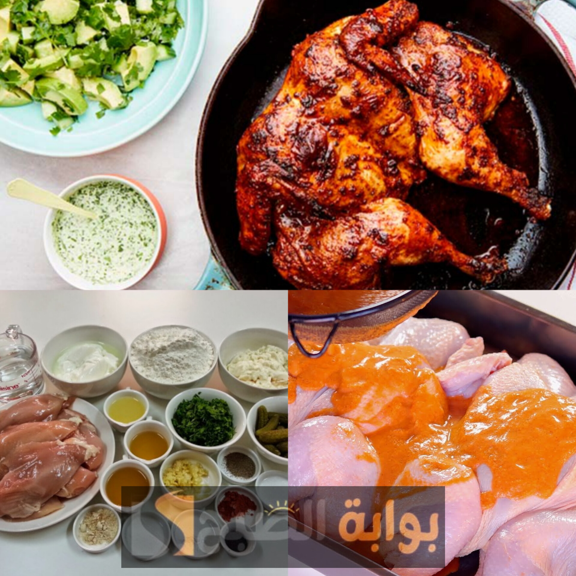 تتبيلة الفراخ المشويه