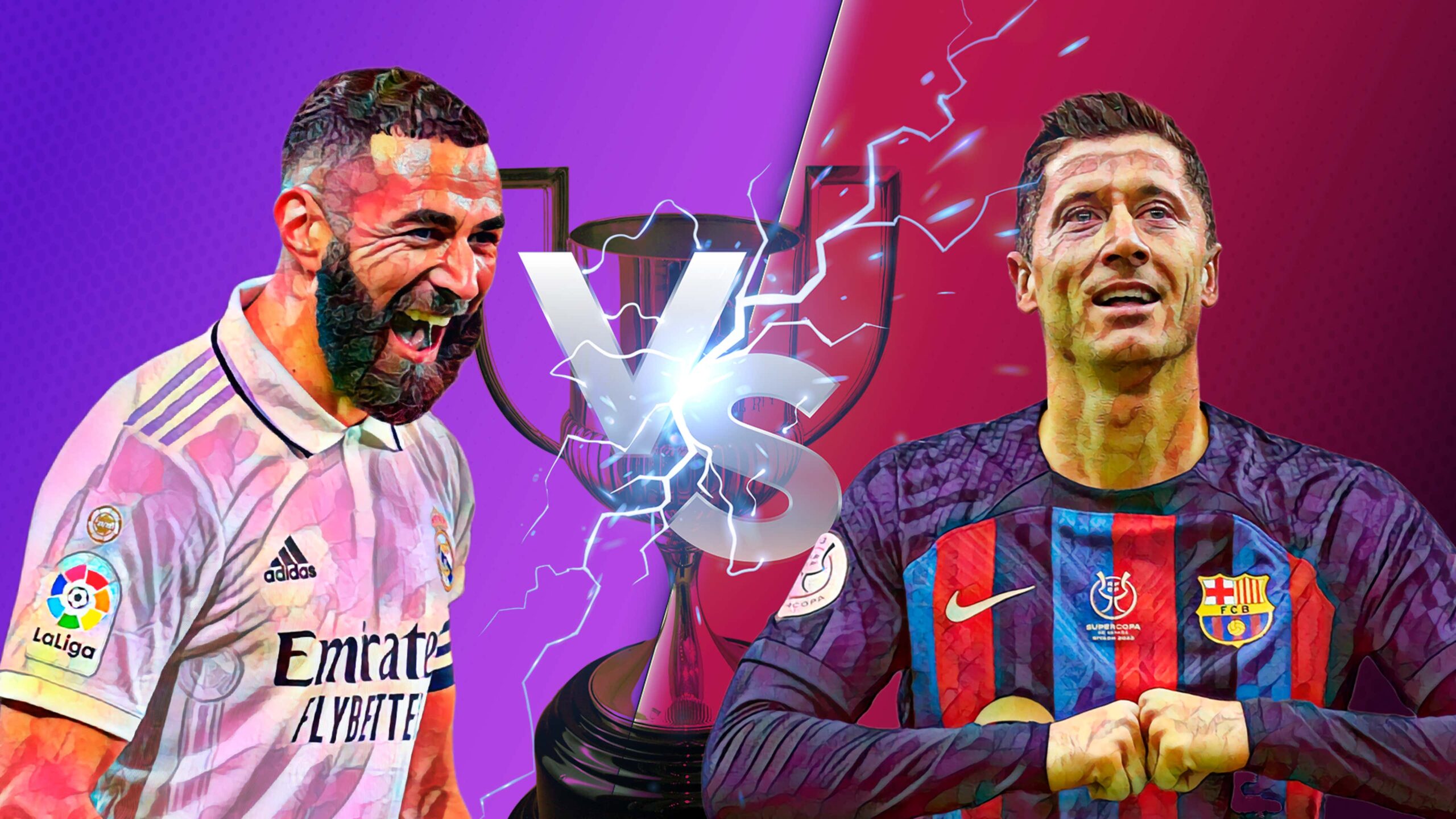 ريال مدريد وبرشلونة