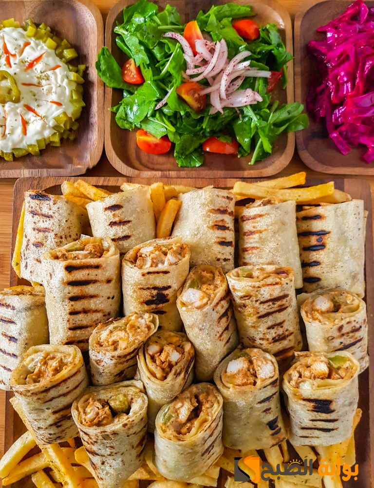 الشورما بالفراخ