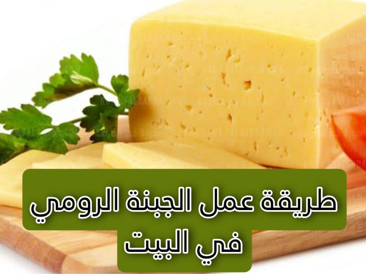 طريقة عمل الجبنة الرومي في البيت