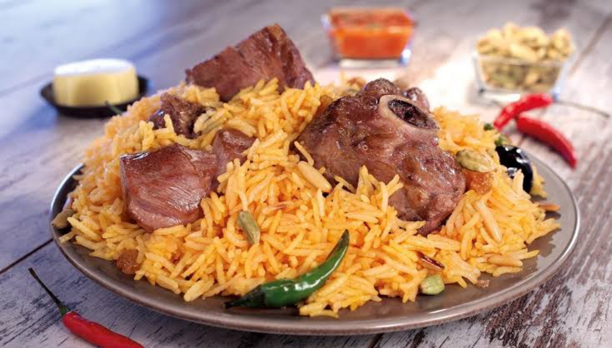 طريقة عمل الكبسة باللحم الضاني