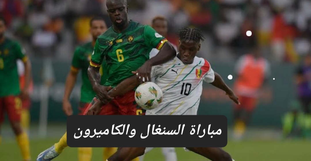 مباراة السنغال والكاميرون في بطولة أمم إفريقيا