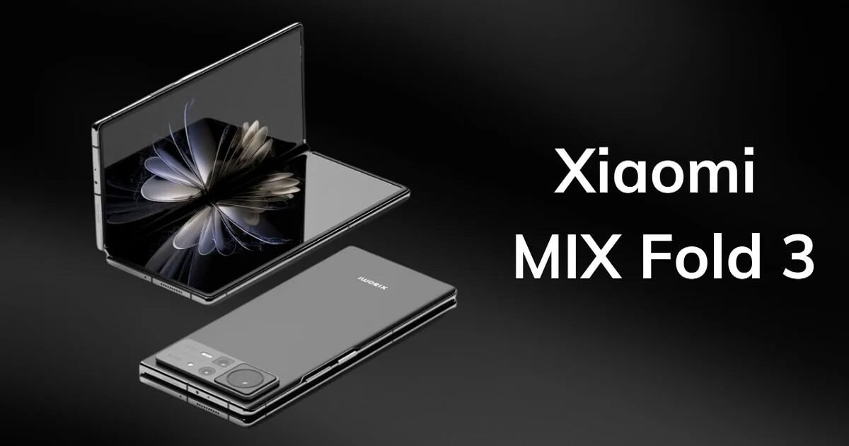 Xiaomi Mix Fold 3.