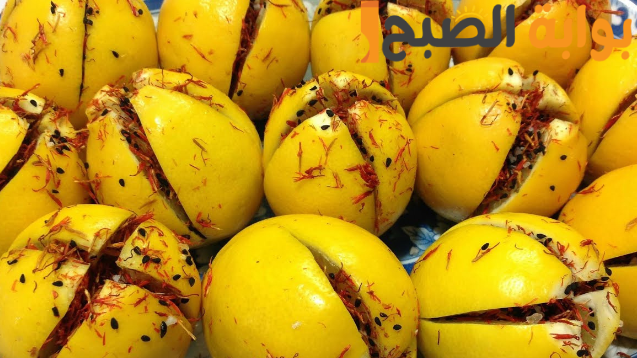 الليمون المعصفر
