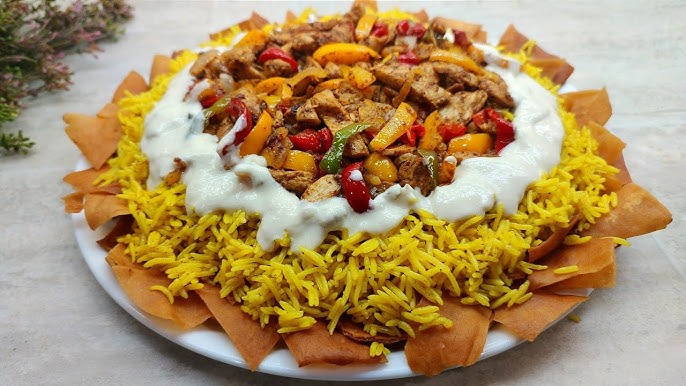 طريقة عمل فتة الشاورما السوري