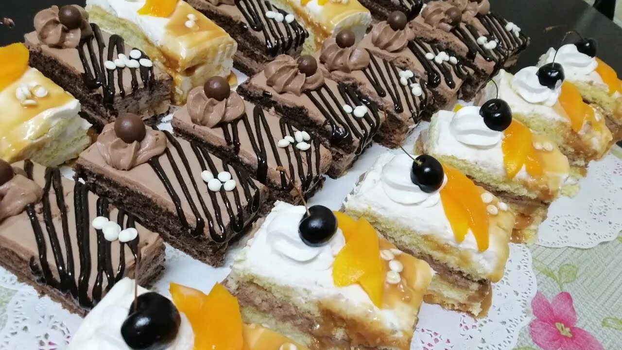 24 قطعة من جاتوه المحلات