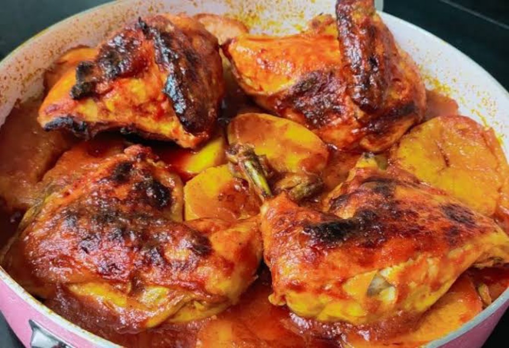 صينية البطاطس بالدجاج